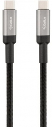 Кабель Gelius Pro G-Power GP-UC108 Type-C to Type-C (100W, 2m) - Black Кабель Gelius Pro G-Power GP-UC108 Type-C to Type-C (100W, 2m) - Black