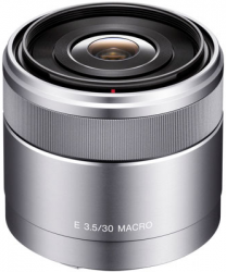 Объектив Sony 30mm, f/3.5 Macro для камер NEX  Объектив Sony 30mm, f/3.5 Macro для камер NEX
