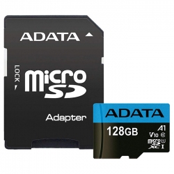 Карта пам'яті A-Data Premier microSDXC 128GB UHS-I Class 10 + SD-adapter (AUSDX128GUICL10A1-RA1)