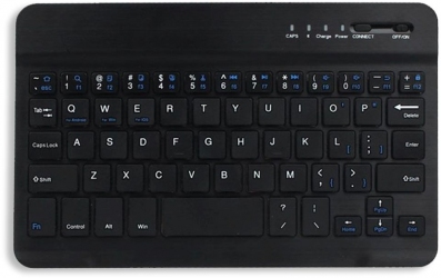 Клавиатура беспроводная BeCover English/Ukrainian (200×125 мм) (713408) Black