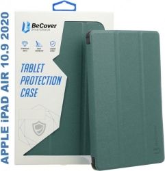 Чехол-книжка BeCover Smart Case для Apple iPad Air 10.9 2020 (705494) Dark Green  Чехол-книжка BeCover Smart Case для Apple iPad Air 10.9 2020 (705494) Dark Green