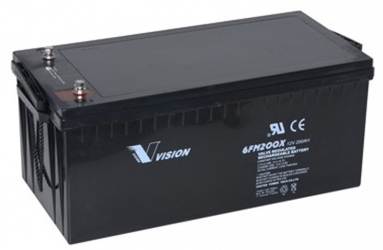 Акумуляторна батарея Vision FM, 12V, 200Ah, AGM (6FM200E-X) Акумуляторна батарея Vision FM, 12V, 200Ah, AGM (6FM200E-X)