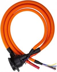 Розетка Duosida для электромобиля CHAdeMO, 200 A, 3-фазный, 1 м (EV200351)