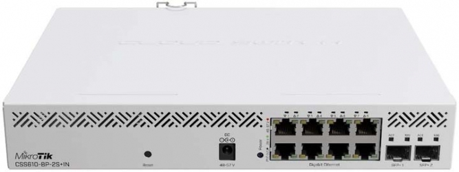 Коммутатор MikroTik Cloud Smart Switch CSS610-8P-2S+IN Коммутатор MikroTik Cloud Smart Switch CSS610-8P-2S+IN