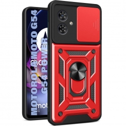 Панель BeCover Military для Motorola Moto G54 / G54 Power (711005) Red