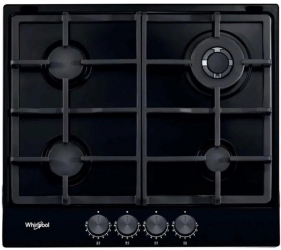 Варильна поверхня газова Whirlpool TKRL 661 NB Варильна поверхня газова Whirlpool TKRL 661 NB