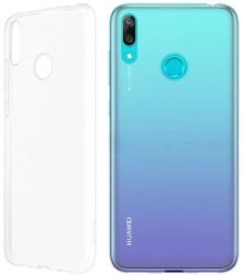 Ультратонка накладка силіконова Huawei Y6 2019 Clear