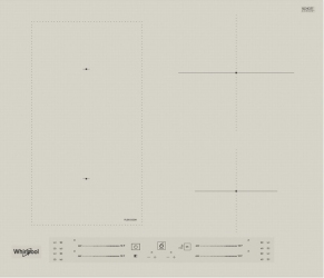 Варильна поверхня індукційна Whirlpool WLS2760BF/S Варильна поверхня індукційна Whirlpool WLS2760BF/S