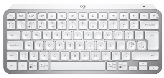 Клавиатура беспроводная Logitech MX Keys Mini Wireless Illuminated UA (920-010499) Pale Grey