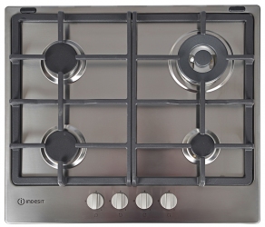 Варочная поверхность газовая INDESIT THP 641 W/IX/I Варочная поверхность газовая INDESIT THP 641 W/IX/I
