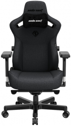 Кресло геймерское Anda Seat Kaiser 3 Size L (AD12YDC-L-01-GB-CF) Dark Gray Linen Fabric