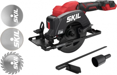 Пила циркулярная SKIL 3540 CA Compact 20В 120мм 1.8кг без АКБ и ЗУ (SW1E3540CA)
