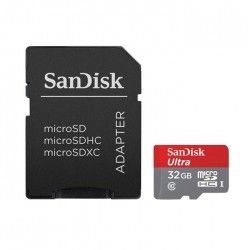 Карта памяти SanDisk Mobile Ultra microSDHC 32GB Class 10 UHS-I + SD-adapter (SDSDQUAN-032G-G4A) Карта памяти SanDisk Mobile Ultra microSDHC 32GB Class 10 UHS-I + SD-adapter (SDSDQUAN-032G-G4A)