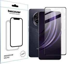 Захисне скло Becover для Realme 13 Plus 5G (712502) Black Захисне скло Becover для Realme 13 Plus 5G (712502) Black