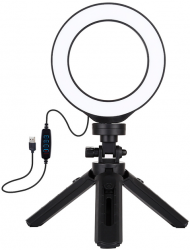 Кільцева USB LED-лампа Puluz PKT3058B 4.7 Кільцева USB LED-лампа Puluz PKT3058B 4.7