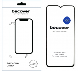 Защитное стекло BeCover для Xiaomi Redmi A2 10D (711366) Black Защитное стекло BeCover для Xiaomi Redmi A2 10D (711366) Black