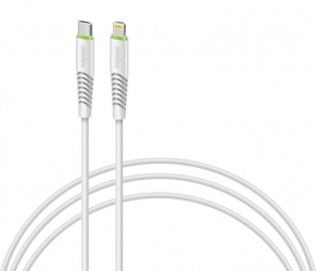 Кабель Intaleo CBFLEXTL1 Type-C to Lightning 1.2 м 18 Вт (1283126504099) White Кабель Intaleo CBFLEXTL1 Type-C to Lightning 1.2 м 18 Вт (1283126504099) White