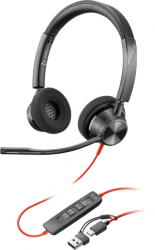 Навушники Poly BlackWire C3320 M USB-С + USB-C/A Adapter HS Stereo (8X220AA) Навушники Poly BlackWire C3320 M USB-С + USB-C/A Adapter HS Stereo (8X220AA)