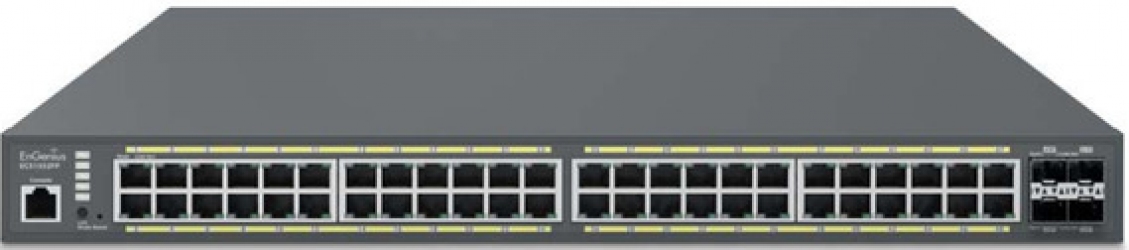 Коммутатор EnGenius ECS1552FP 48xGbE+4x10Gb SFP+/L2+/740W/Cloud Коммутатор EnGenius ECS1552FP 48xGbE+4x10Gb SFP+/L2+/740W/Cloud