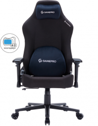 Кресло геймерское GamePro FGC750B Size L Fabric Black