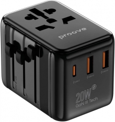 Универсальный адаптер Proove Trip 20W (588940001)