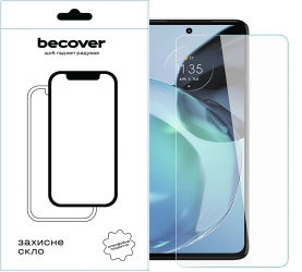 Защитное стекло BeCover для Motorola Moto G52/G82 3D Crystal Clear Glass (709736)