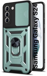 Панель BeCover Military для Samsung Galaxy S24 SM-S921 (710637) Dark Green