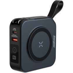 УМБ Energizer 10000mAh QI-15W + USB-C 20W (QM10001AC) Black