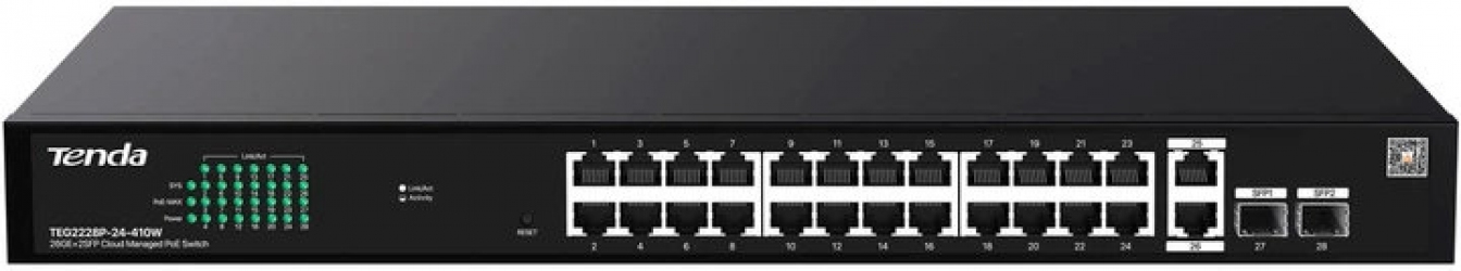 Коммутатор Tenda TEG2228P-24-410W