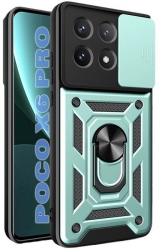 Панель BeCover Military для Poco X6 Pro (711159) Dark Green
