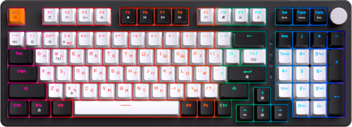 Клавиатура GamePro MK170B Hot-Swap Red Swich 95% RGB Black Клавиатура GamePro MK170B Hot-Swap Red Swich 95% RGB Black