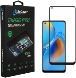 Захисне скло BeCover для Oppo A74 (706656) Black  Захисне скло BeCover для Oppo A74 (706656) Black