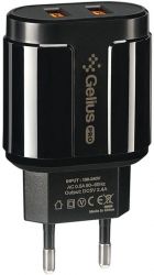 Сетевое зарядное устройство Gelius Pro Avangard GP-HC06 2USB 2.4A + Cable Type-C (2099900755897) Black Сетевое зарядное устройство Gelius Pro Avangard GP-HC06 2USB 2.4A + Cable Type-C (2099900755897) Black