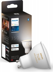 Розумна лампа Philips Hue GU10 5W 2200K-6500K Tunable white (929001953309) Розумна лампа Philips Hue GU10 5W 2200K-6500K Tunable white (929001953309)