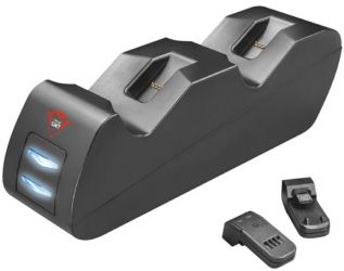Зарядная станция Trust GXT 245 Duo Charging Dock для PS4 (21301) Black Зарядная станция Trust GXT 245 Duo Charging Dock для PS4 (21301) Black