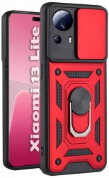 Панель BeCover Military для Xiaomi 13 Lite (710570) Red
