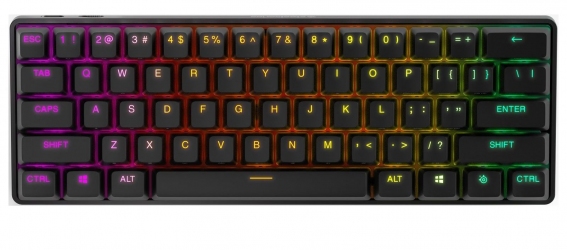 Клавиатура SteelSeries Apex Pro Mini Wireless UA Black (SS64842)