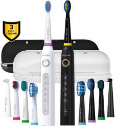 Набор электрических зубных щеток PECHAM Black and White Travel Set PC-084 (0290119010100) Набор электрических зубных щеток PECHAM Black and White Travel Set PC-084 (0290119010100)
