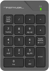 Клавиатура беспроводная A4Tech FGK21C Wireless Grey 