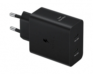 Сетевое зарядное устройство Samsung 50W Power Adapter Type-C Cable (EP-T5020XBEGEU) Black Сетевое зарядное устройство Samsung 50W Power Adapter Type-C Cable (EP-T5020XBEGEU) Black