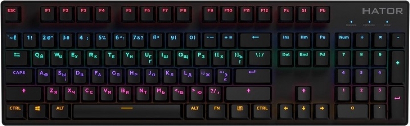 Клавиатура проводная Hator Starfall Outemu Red (HTK-608)