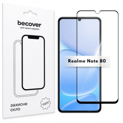Защитное стекло Becover для Realme Note 80 (716180) Black