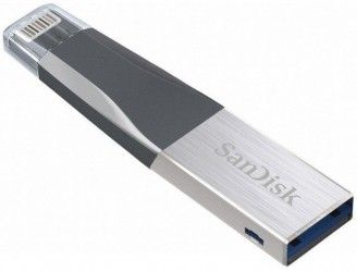 USB флеш накопитель Sandisk iXpand Mini 128 Gb, USB 3.0/Lightning for Apple (SDIX40N-128G-GN6NE) USB флеш накопитель Sandisk iXpand Mini 128 Gb, USB 3.0/Lightning for Apple (SDIX40N-128G-GN6NE)