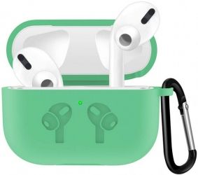 Чохол для навушників BeCover Silicon Protection для Apple AirPods Pro (704498) Green
