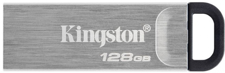 USB флеш накопитель Kingston DataTraveler Kyson 128GB USB 3.2 (DTKN/128GB) Silver/Black USB флеш накопитель Kingston DataTraveler Kyson 128GB USB 3.2 (DTKN/128GB) Silver/Black