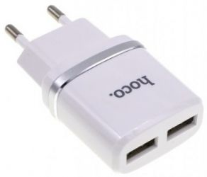 Сетевое зарядное устройство Hoco C12 (2.4A) + кабель MicroUSB (MNA31EC121067) White Сетевое зарядное устройство Hoco C12 (2.4A) + кабель MicroUSB (MNA31EC121067) White