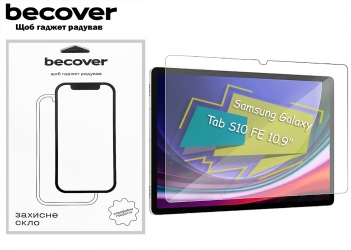 Защитное стекло Becover для Samsung Galaxy Tab S10 FE (SM-X520/SM-X526) 10.9