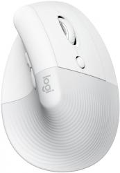 Миша Logitech Lift Vertical Ergonomic Bluetooth (910-006496) White  Миша Logitech Lift Vertical Ergonomic Bluetooth (910-006496) White