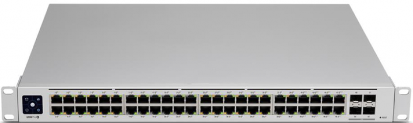 Комутатор Ubiquiti UniFi Switch PRO 48 PoE Gen2 (USW-PRO-48-POE) Комутатор Ubiquiti UniFi Switch PRO 48 PoE Gen2 (USW-PRO-48-POE)