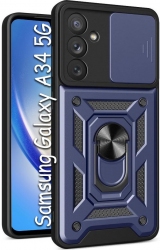 Панель BeCover Military для Samsung Galaxy A34 5G SM-A346 (709138) Blue